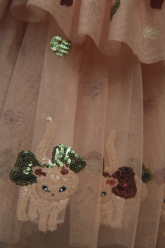 Konges Sløjd rochie fete YVONNE BOW DRESS KS105170.9BYA