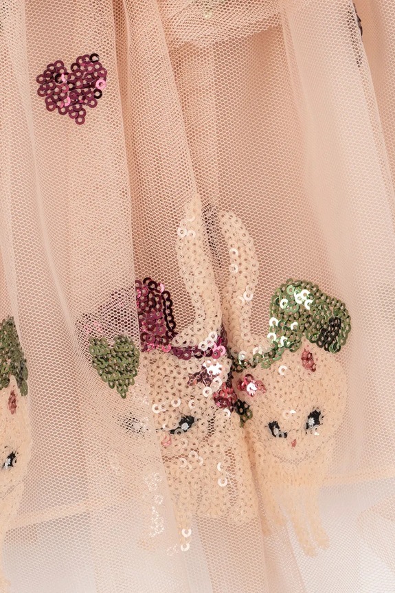 Konges Sløjd rochie fete YVONNE BOW DRESS KS105170.9BYA