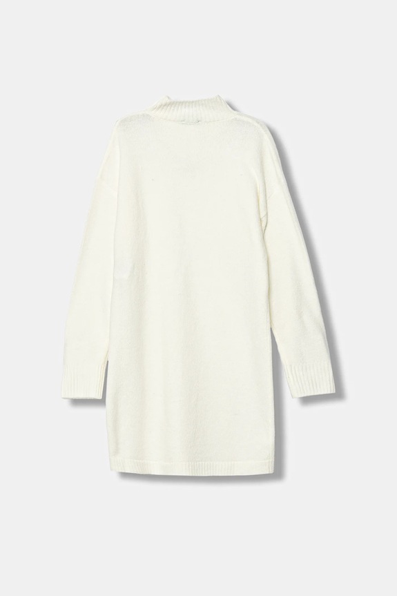 United Colors of Benetton rochie din amestec de lână pentru copii 12B9CV007.G.Seasonal bej AW25