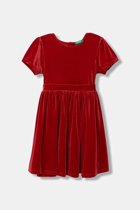 Šaty United Colors of Benetton s elastanom červená 4WWWGV02O.P.Seasonal