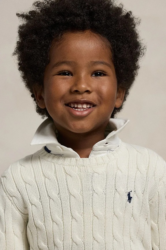 Polo Ralph Lauren sweter 322702674024 biały