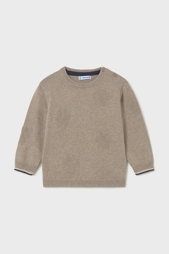 Mayoral baba pulóver sima barna 2347.3F.Baby.9BYA