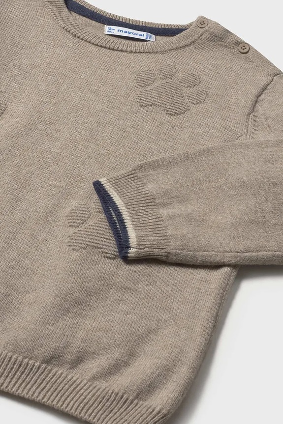 Fiú Mayoral baba pulóver 2347.3F.Baby.9BYA barna
