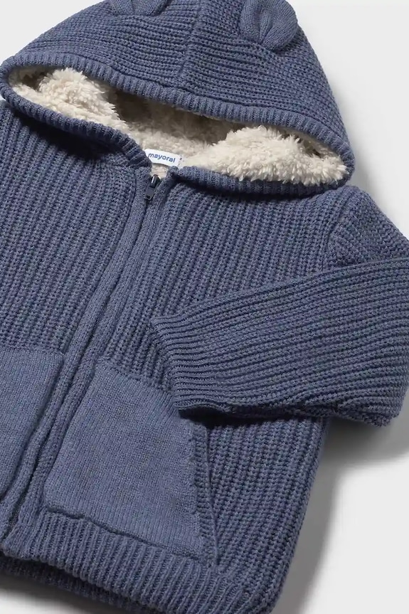 Chłopiec Mayoral sweter niemowlęcy 2350.3E.Baby.9BYA niebieski