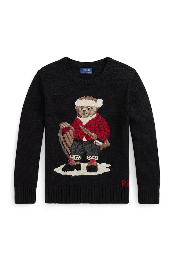 Sveter Polo Ralph Lauren 322981629001 čierna AW25