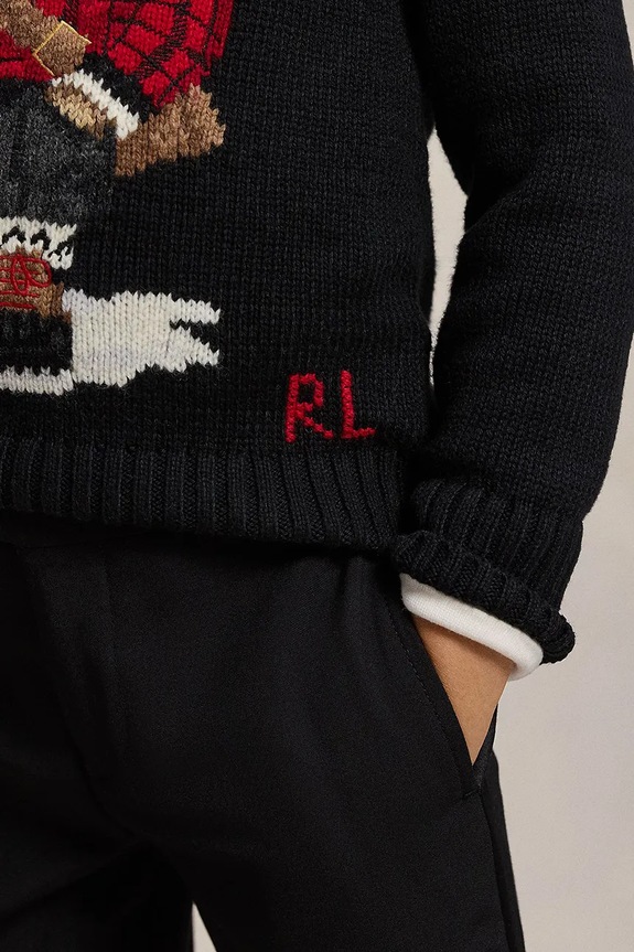 Sveter Polo Ralph Lauren 322981629001 čierna