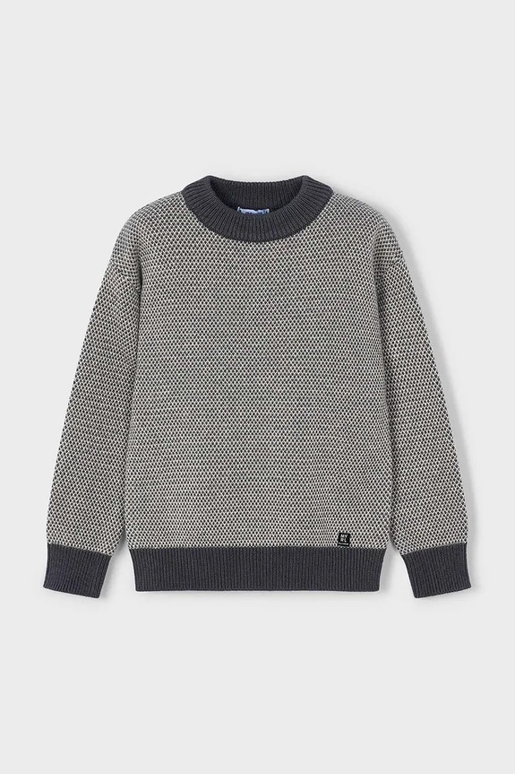 Παιδικό πουλόβερ Mayoral 4376.5E.Mini.9BYA πράσινο AW25