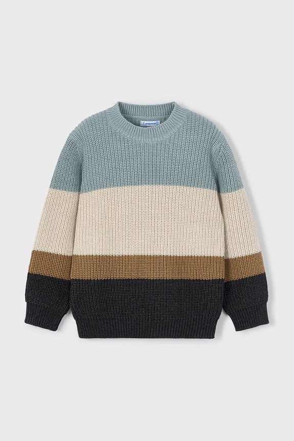 Mayoral sweter dziecięcy 4379.5G.Mini.9BYA szary AW25