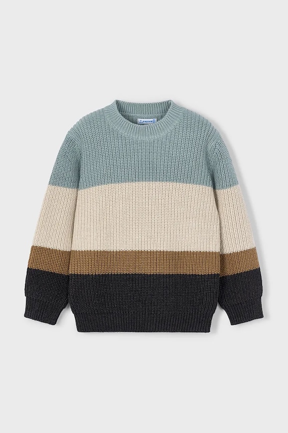 Mayoral sweter dziecięcy 4379.5G.Mini.9BYA szary AW25