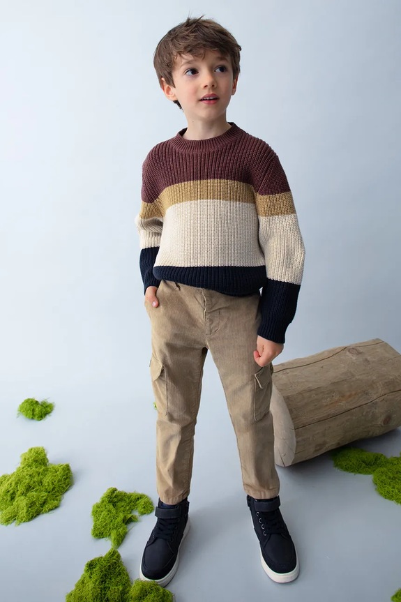 Mayoral sweter dziecięcy pozostałe bordowy 4379.5G.Mini.9BYA