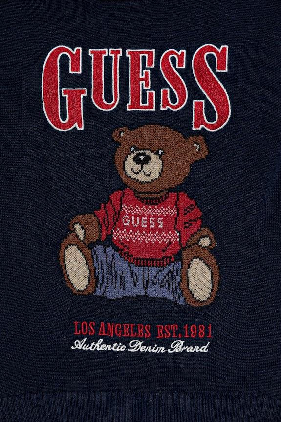 Chlapec Detský sveter Guess N5BR05.Z2BB0.9BYA tmavomodrá