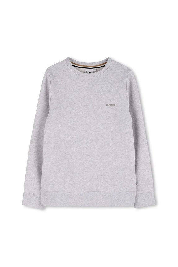 BOSS bluza dziecięca pozostałe szary J52348.114.150