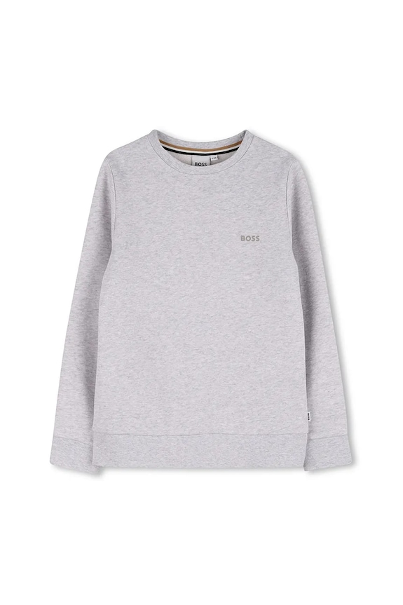 BOSS bluza dziecięca pozostałe szary J52348.114.150