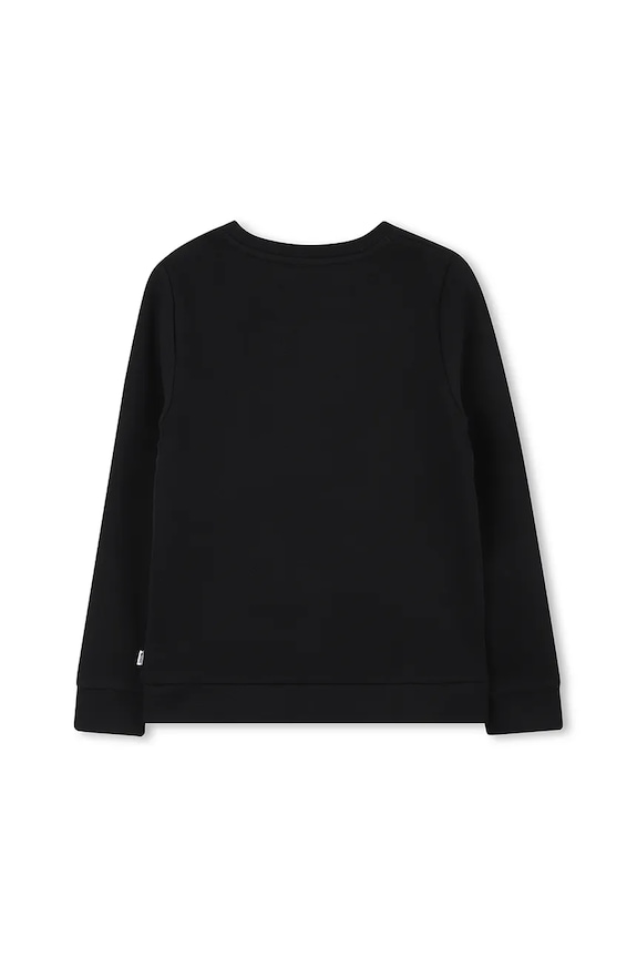 BOSS bluza dziecięca J52348.114.150 czarny AW25