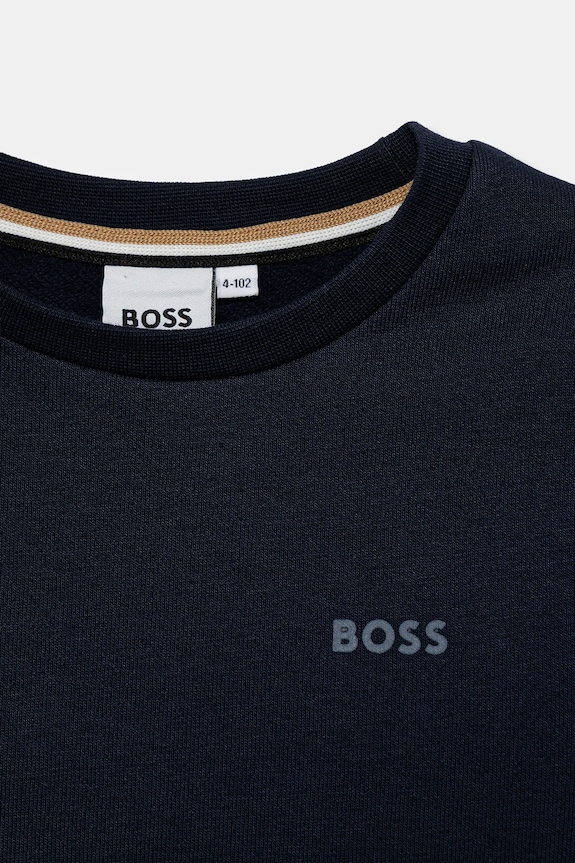 Chłopiec BOSS bluza dziecięca J52348.102.108 granatowy