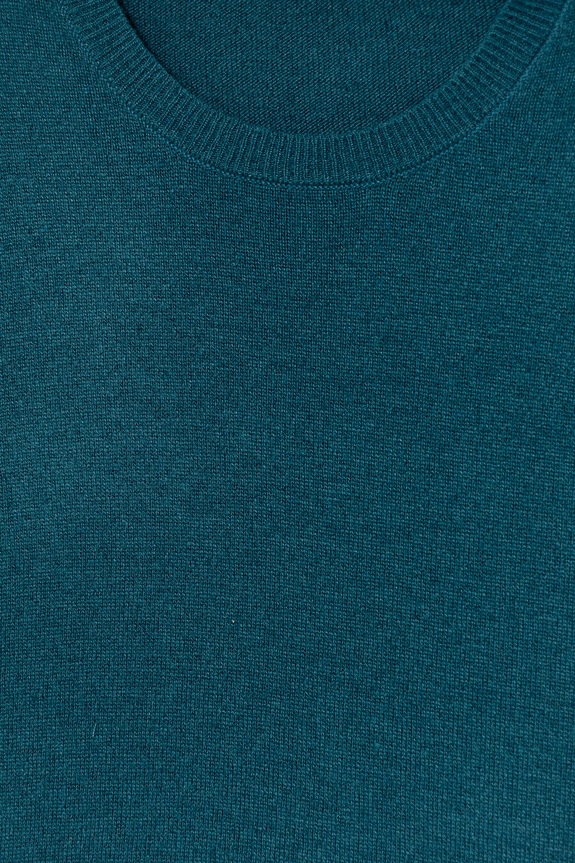 Αγορίστικα Παιδικό πουλόβερ με προσθήκη μαλλιού United Colors of Benetton 106WC108R.G.seasonal τιρκουάζ