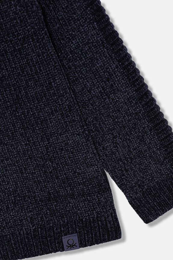 Băieți United Colors of Benetton pulover copii 16CLC108T.G.seasonal bleumarin