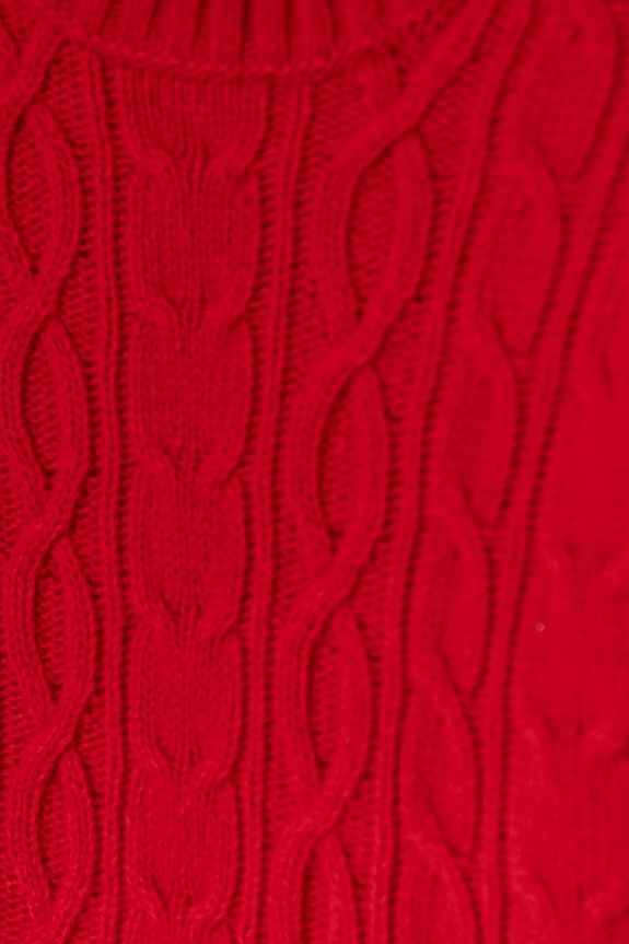 Αγορίστικα Παιδικό πουλόβερ με προσθήκη μαλλιού United Colors of Benetton 1344G100R.P.reproposed κόκκινο