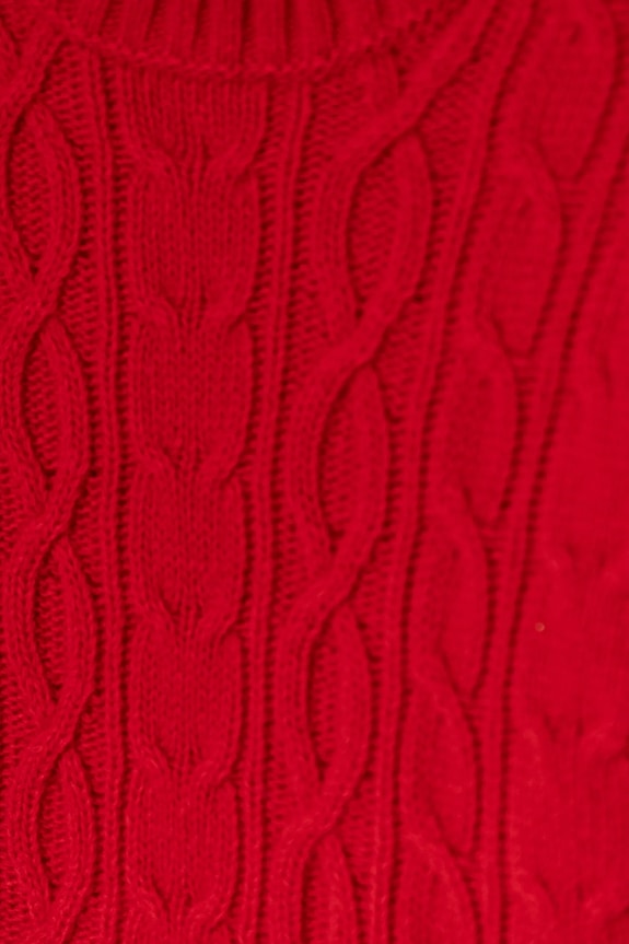 Αγορίστικα Παιδικό πουλόβερ με προσθήκη μαλλιού United Colors of Benetton 1344G100R.P.reproposed κόκκινο