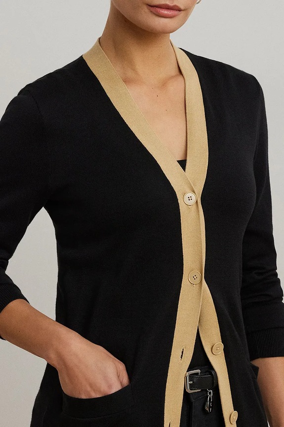 Pulover Lauren Ralph Lauren crna 200971355