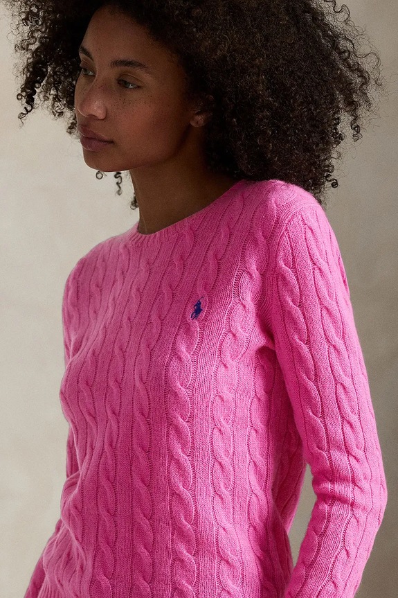 Πουλόβερ Polo Ralph Lauren ροζ 211971865