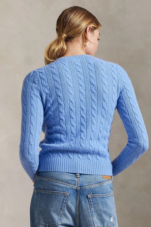 Polo Ralph Lauren sweter 211971865 niebieski AW25