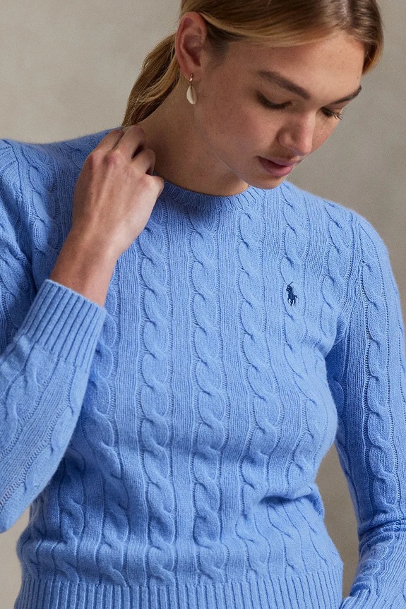 Polo Ralph Lauren sweter niebieski 211971865