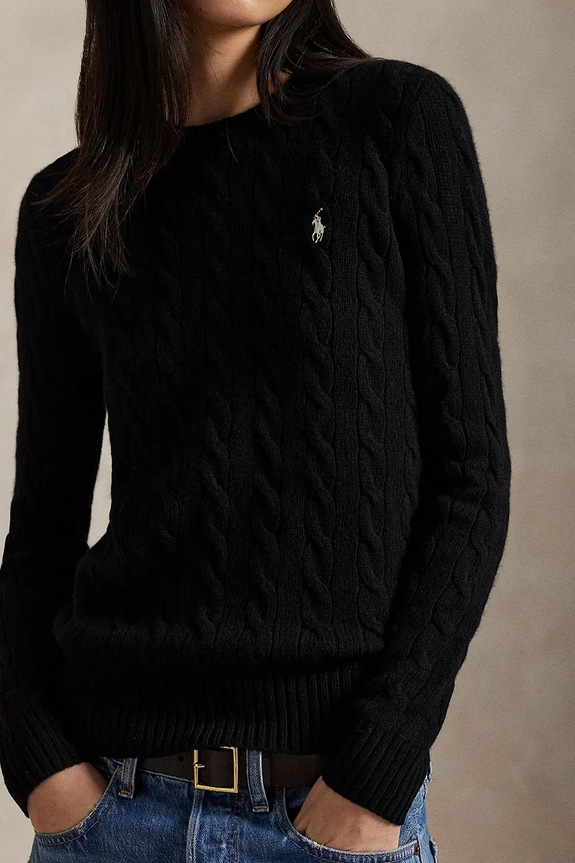 Polo Ralph Lauren maglione nero 211971865