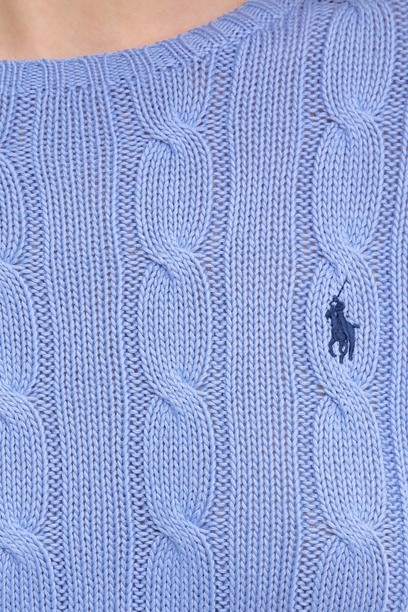 Polo Ralph Lauren sweter bawełniany 211971869 niebieski