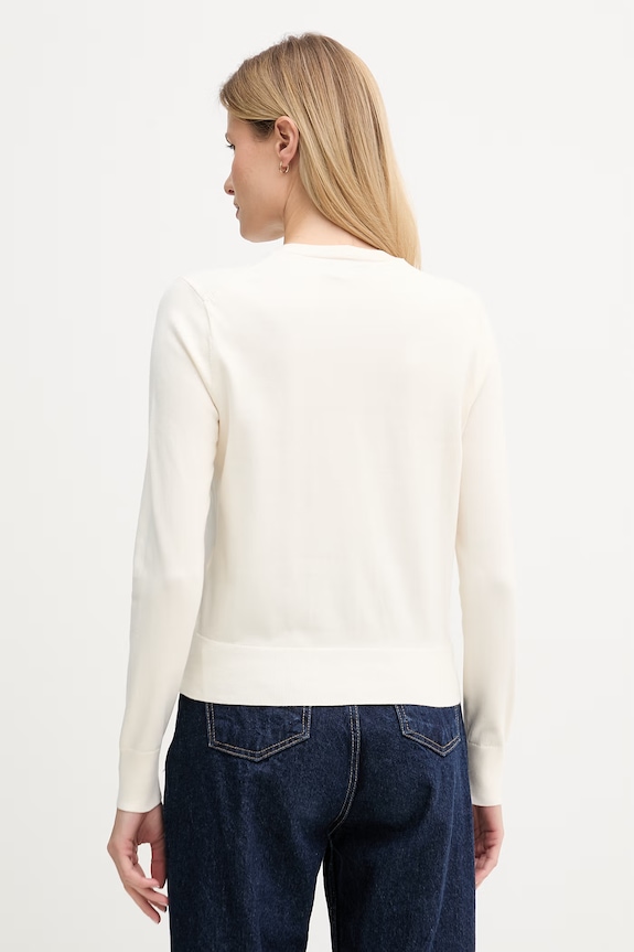 Odzież Polo Ralph Lauren kardigan damski z bawełną 211971871 beżowy
