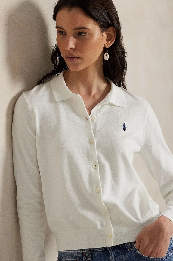 Polo Ralph Lauren kardigan biały 211972110