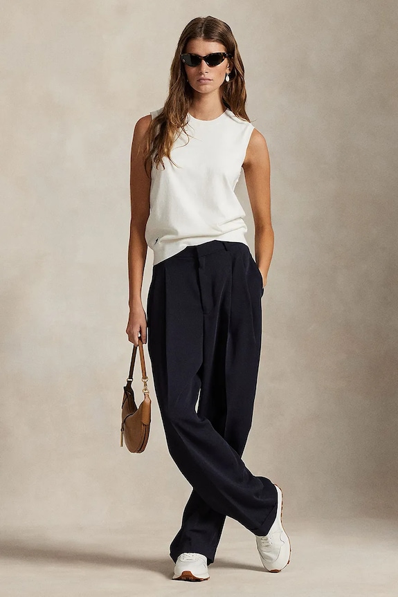 Odzież Polo Ralph Lauren kamizelka 211972111 biały