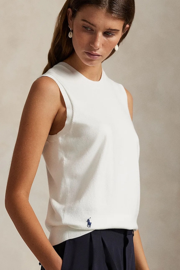 Polo Ralph Lauren kamizelka biały 211972111