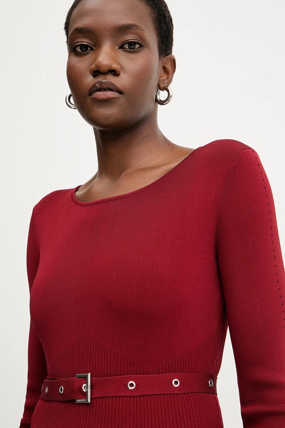 Pulover Patrizia Pepe rdeča 8K0309.K274