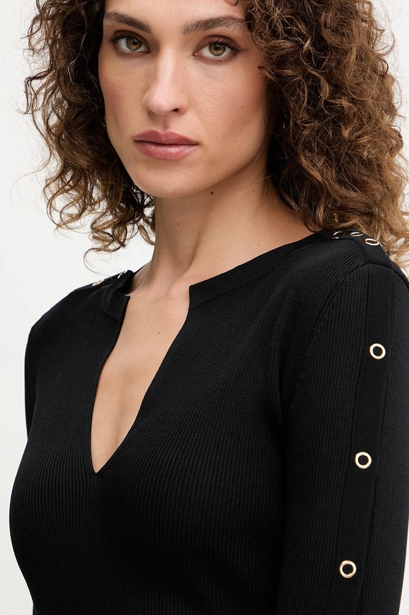 Patrizia Pepe sweter czarny 8K0328.K280