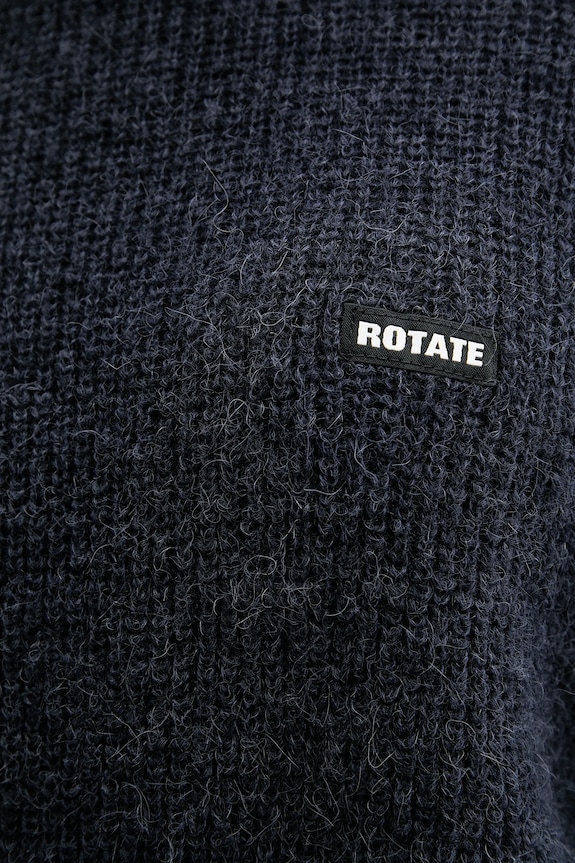 Rotate sweter z wełną 0 1142781725 granatowy