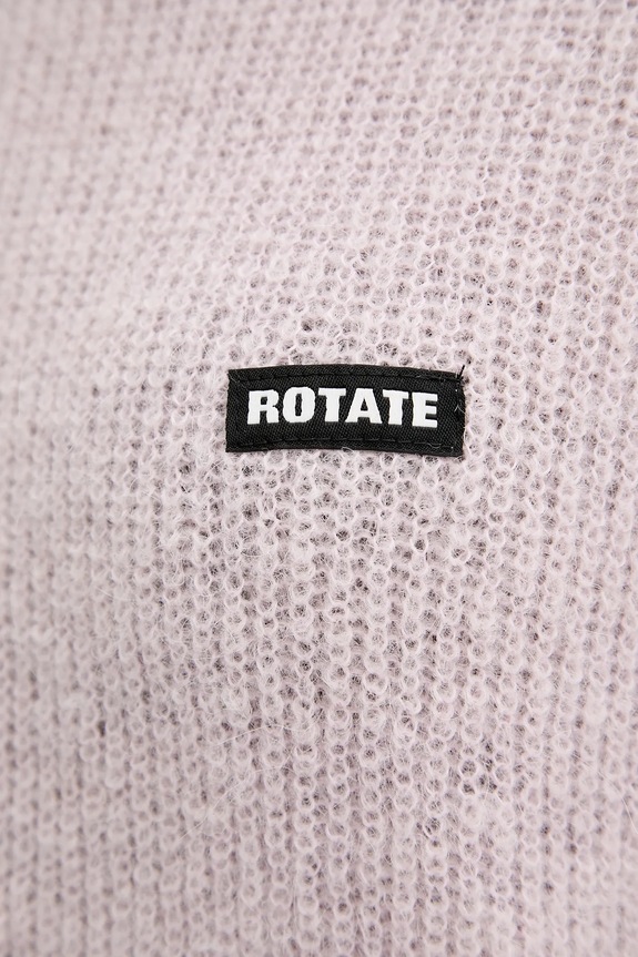 Vlněný svetr Rotate 114278191 růžová