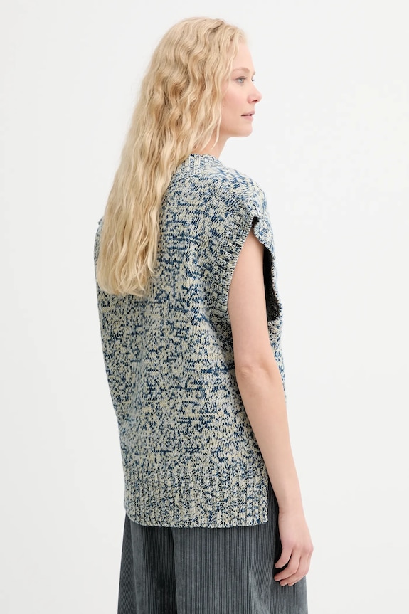 Îmbrăcăminte MUNTHE vestă de lână LARAZZA 253160325371 albastru