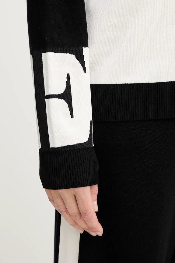 Elisabetta Franchi sweter MK01S56E2 czarny