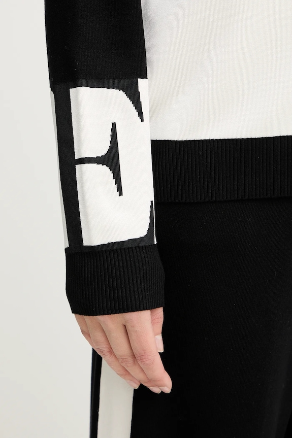 Elisabetta Franchi sweter MK01S56E2 czarny