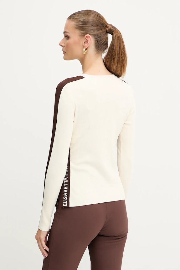 Îmbrăcăminte Elisabetta Franchi pulover MK03S56E2 bej
