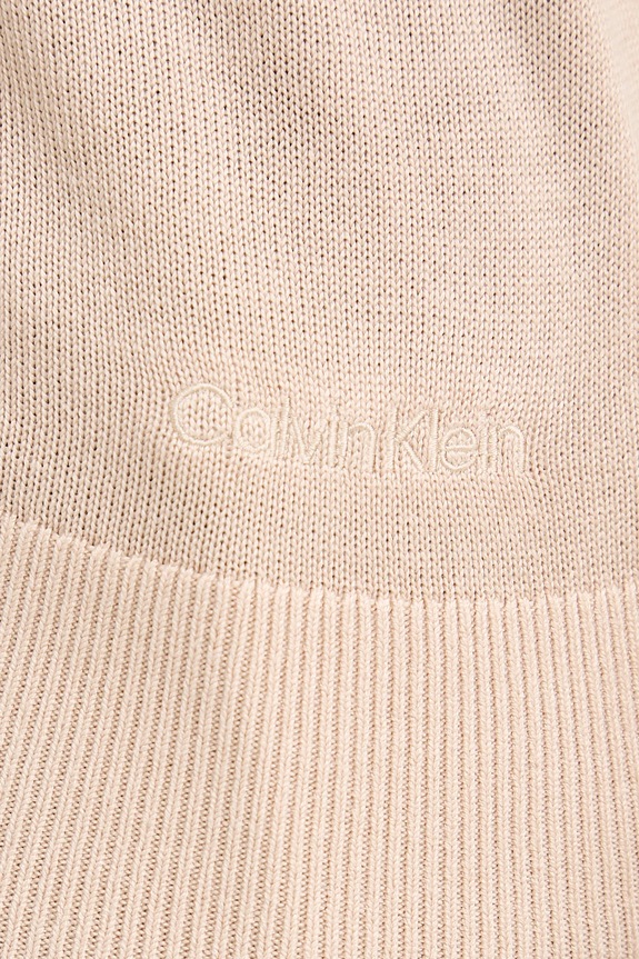 Calvin Klein kardigan LV044C346G beżowy