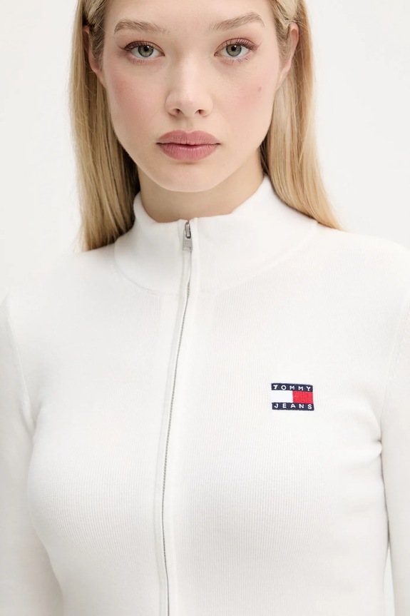 Tommy Jeans kardigan biały DW0DW20967