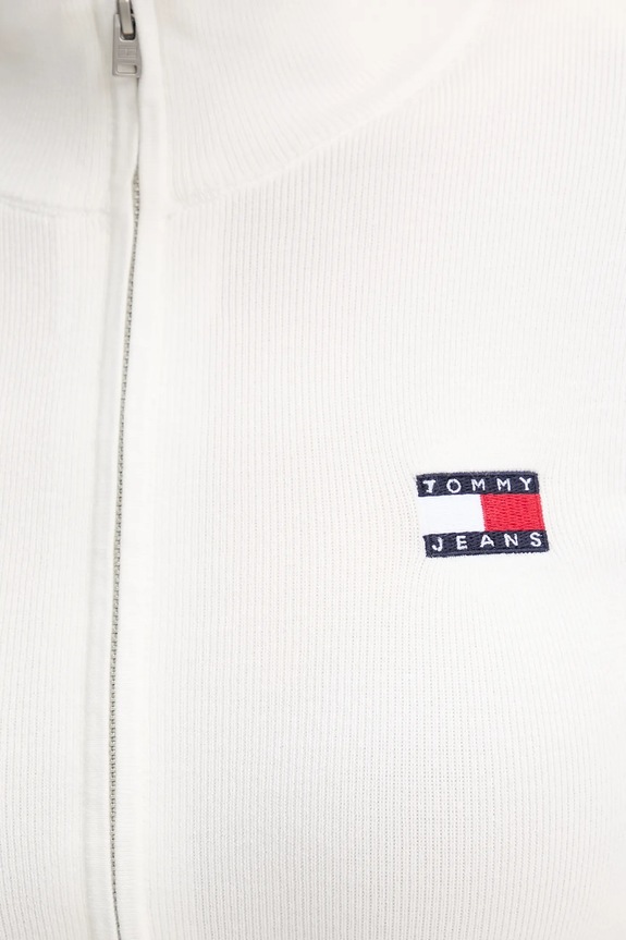 Tommy Jeans kardigan DW0DW20967 biały