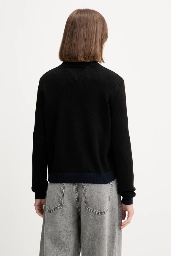 Odzież Tommy Jeans sweter DW0DW20970 czarny