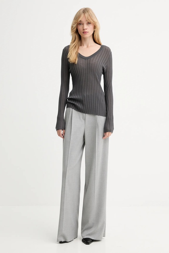 IRO maglione in lana WP12HATTIE grigio AW25