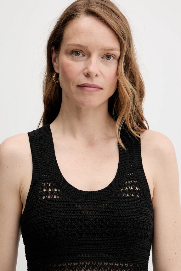 Tommy Hilfiger top fekete WW0WW45647