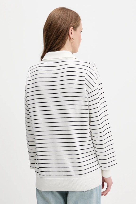 Odzież Tommy Hilfiger sweter bawełniany WW0WW45695 biały