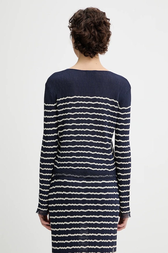 Îmbrăcăminte Rag & Bone cardigan WAS25P023UG23 bleumarin