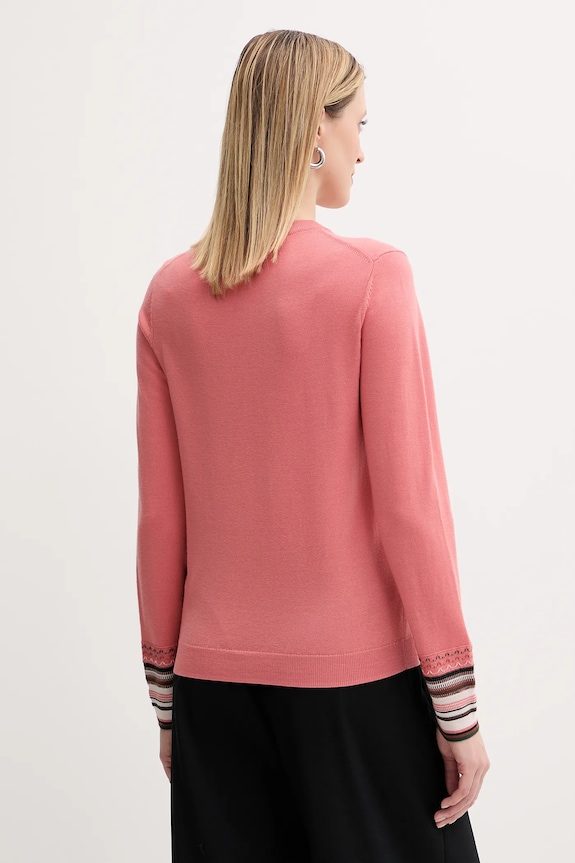 Odzież PS Paul Smith sweter wełniany W2R.577N.T31327 pomarańczowy